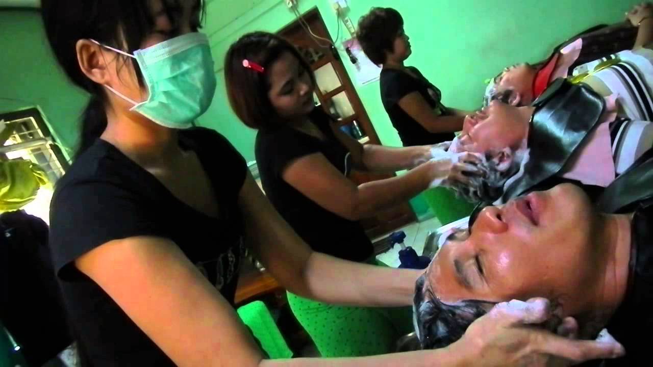 สระผมที่ทวายแล้วรับรองจะติดใจ มีนวดหัวยันไหล่ dawei beautiful saloon