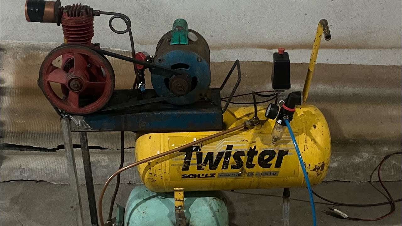 Como aumentar a capacidade do compressor de 25 para 40 litros