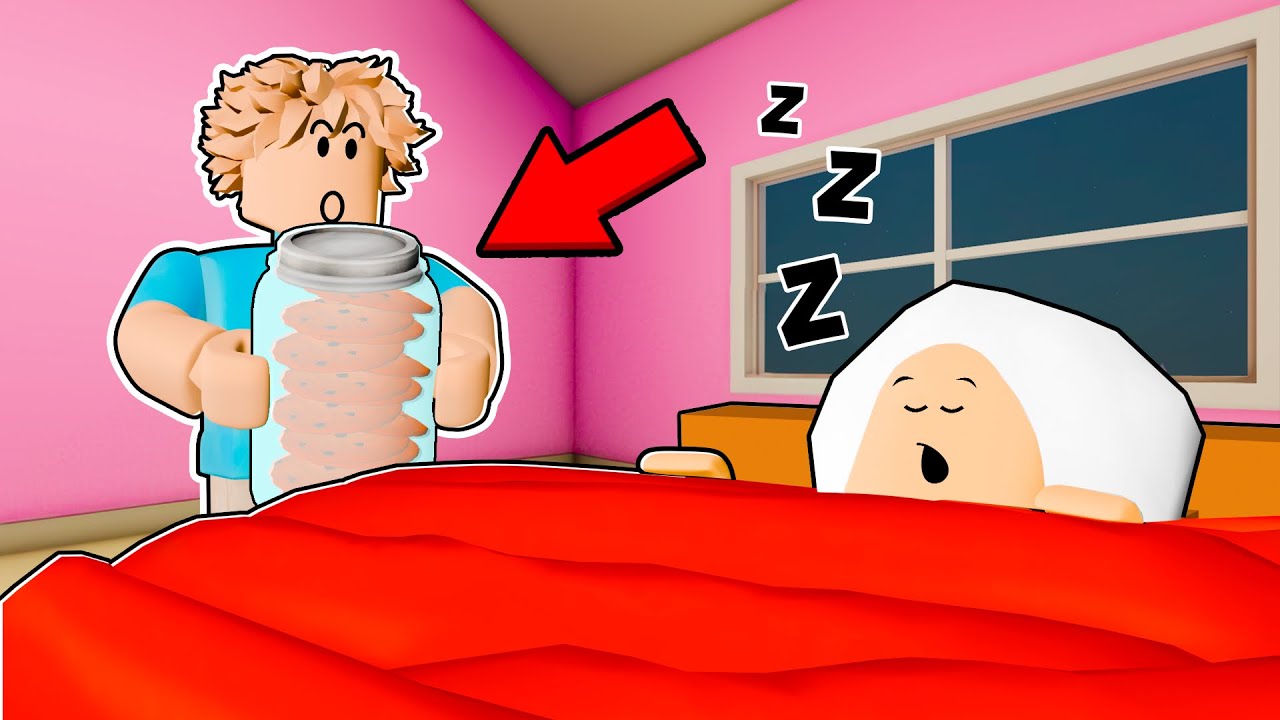 I Stole EVERY COOKIE From Grandma In Roblox Steal Cookies