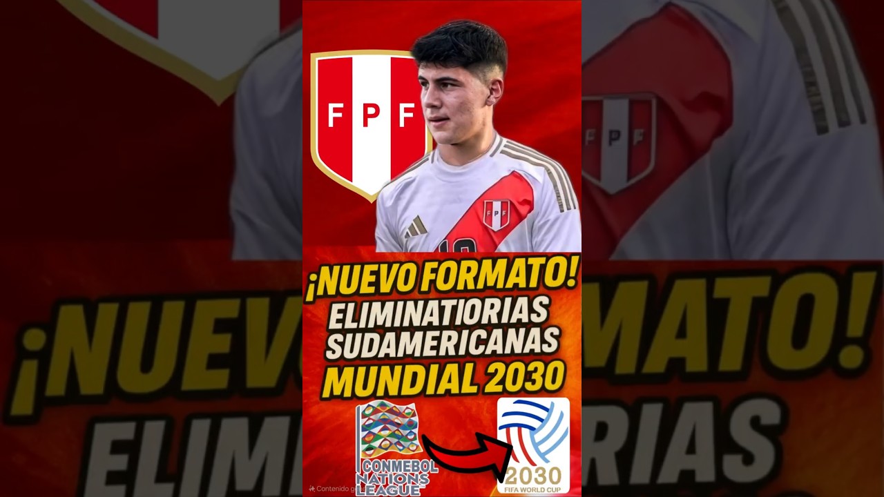 CONOCE el NUEVO FORMATO de las ELIMINATORIAS! NATIONS LEAGUE de CONMEBOL al MUNDIAL 2030!