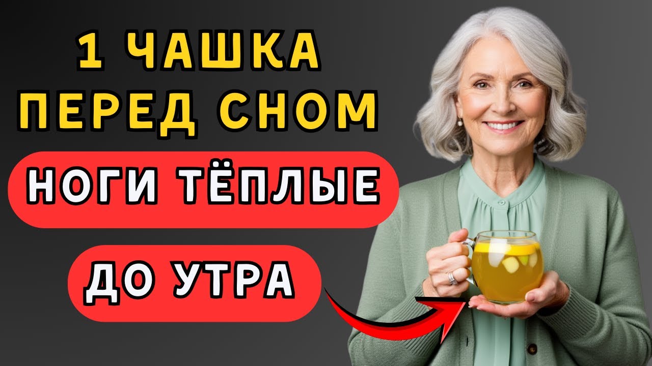 Этот напиток спас мои ноги! Пожилые, пейте ЭТО чтобы быстро улучшить кровообращение в ногах!