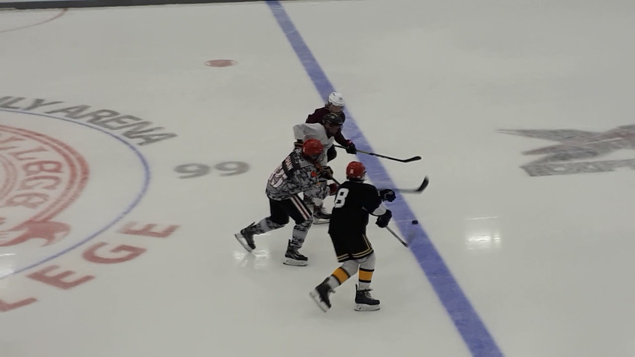 Hockey on ice games are BACK! (I deked the whole team)