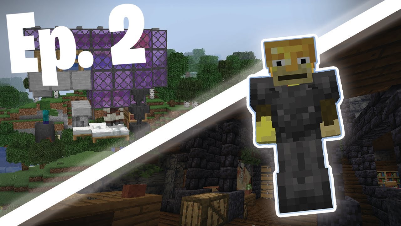 1.16 Nether Update - Episode 2 - Iron Farm and Interior Design