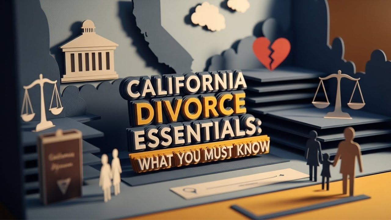 California Divorce Essentials: What You Must Know