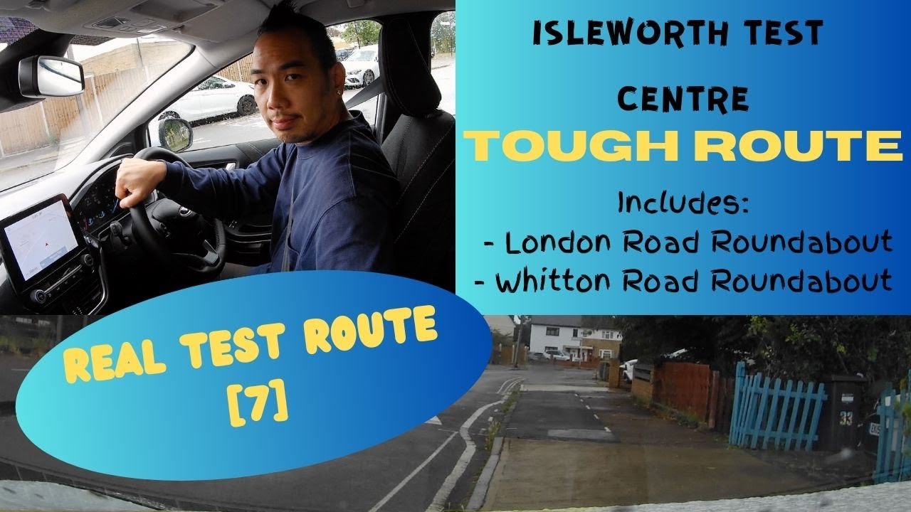 Isleworth Driving Test Centre | REAL Test Route [7] | Full Commentary