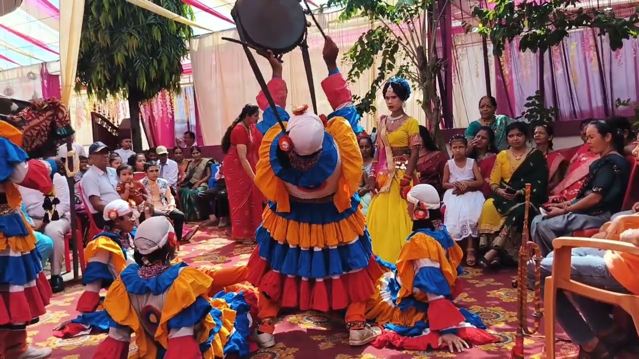 ##बनबसा से बारात गयी// शुभमंगलम मेर्रिज// होल में छलिया द्वारा कलाओ ##का प्रदर्शन किया 