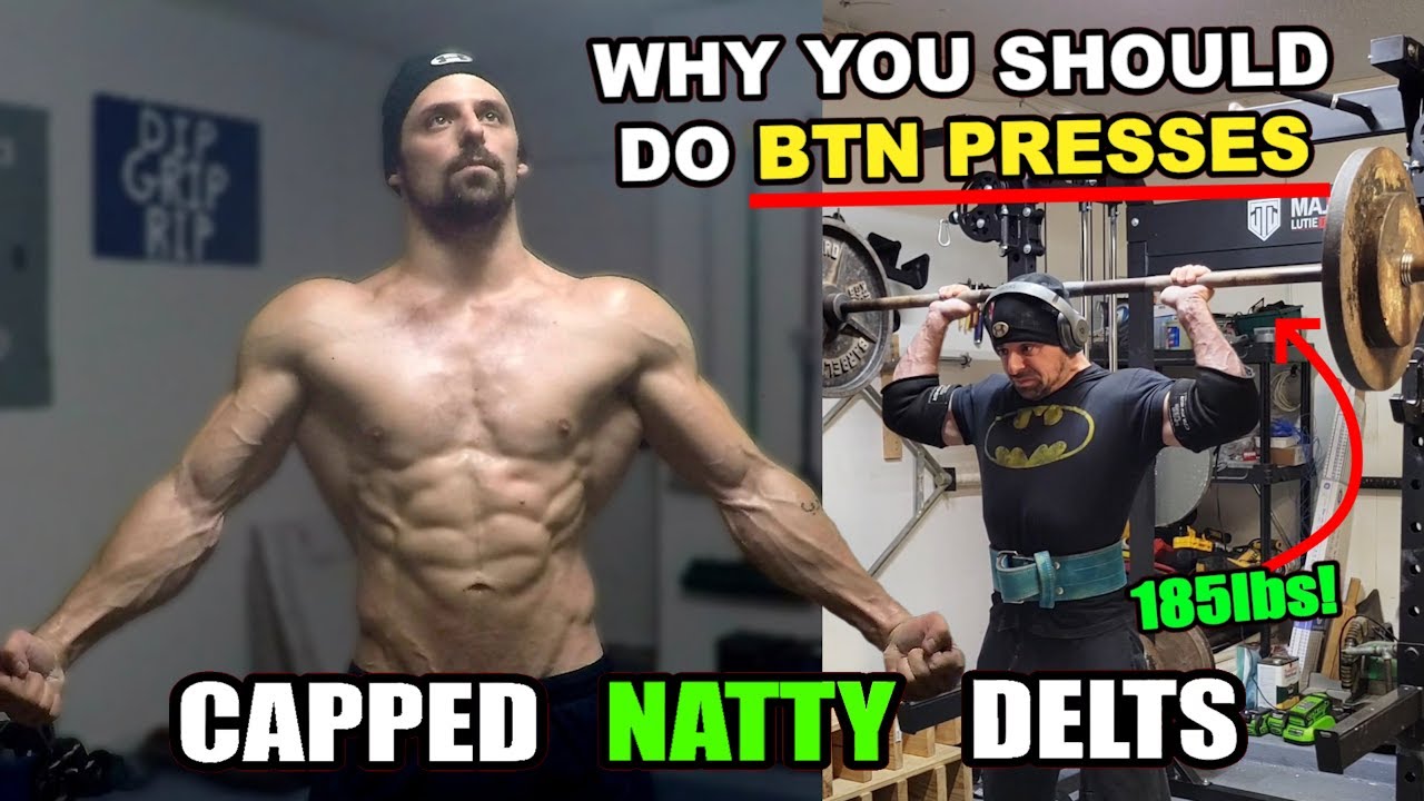 Why You Should Do BEHIND THE NECK Presses (CAPPED NATTY DELTS!)