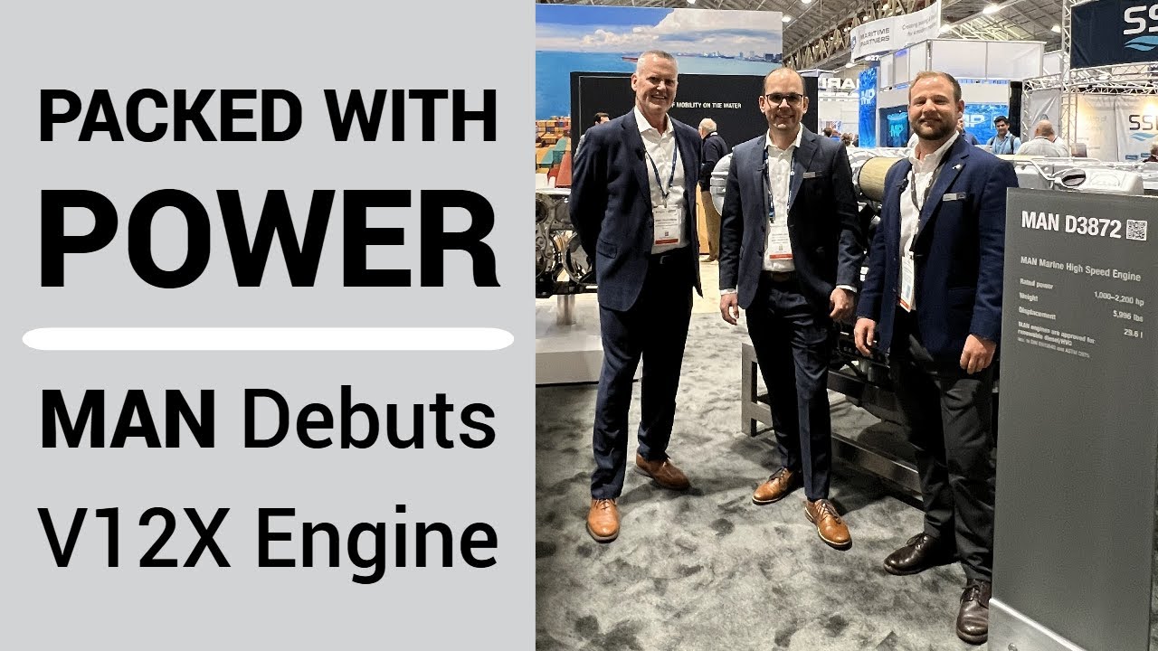 Packed with Power, MAN Debuts V12X Engine