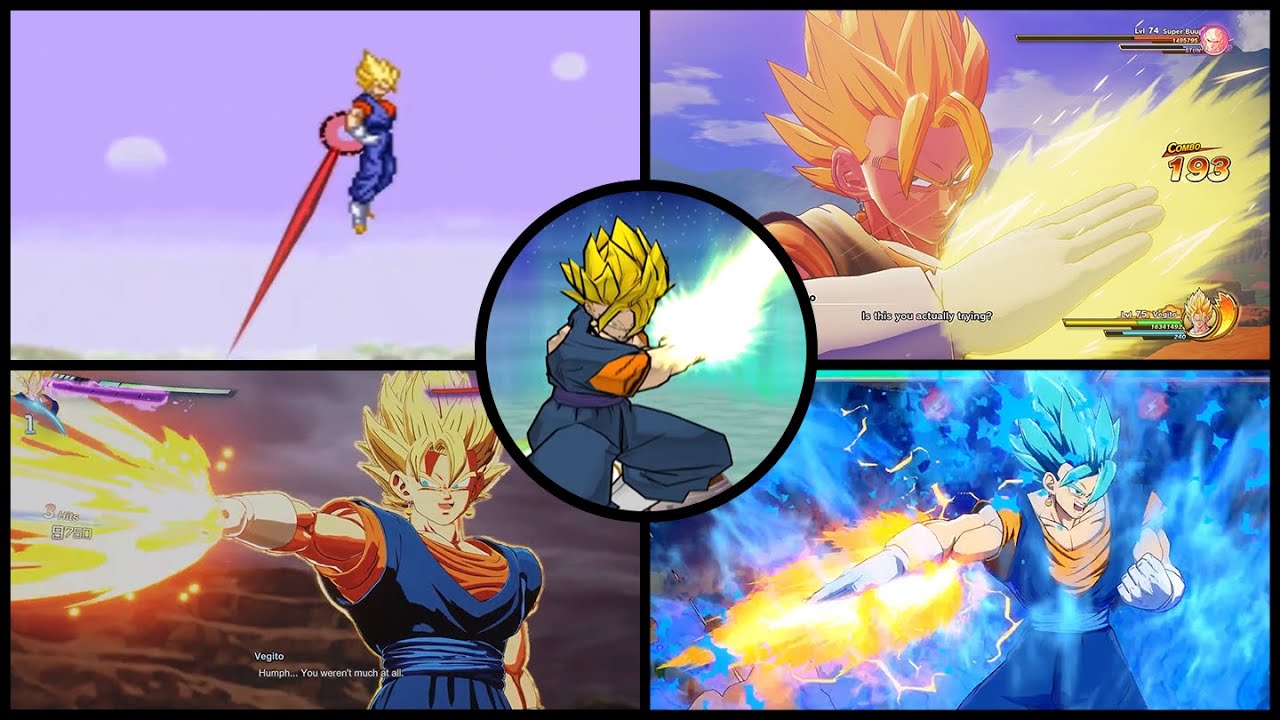 Evolution Of Vegito's Beam Sword Slash (1996-2024)