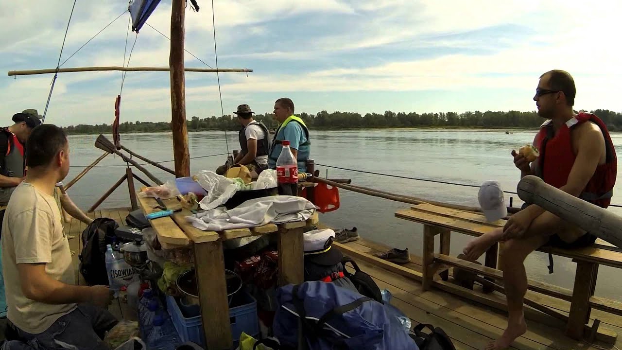 Tratwa na Wiśle-Lipiec 2014