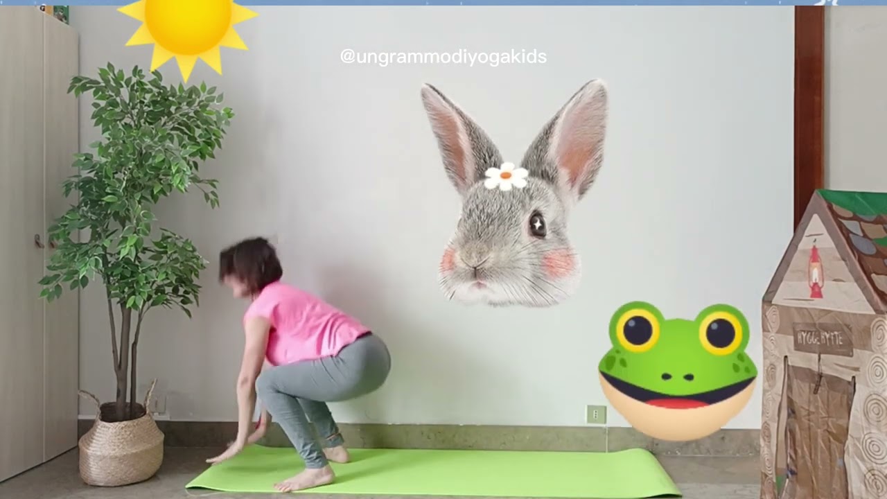 Yoga per bambini | Canzone del Saluto al sole  - Saludo al sol