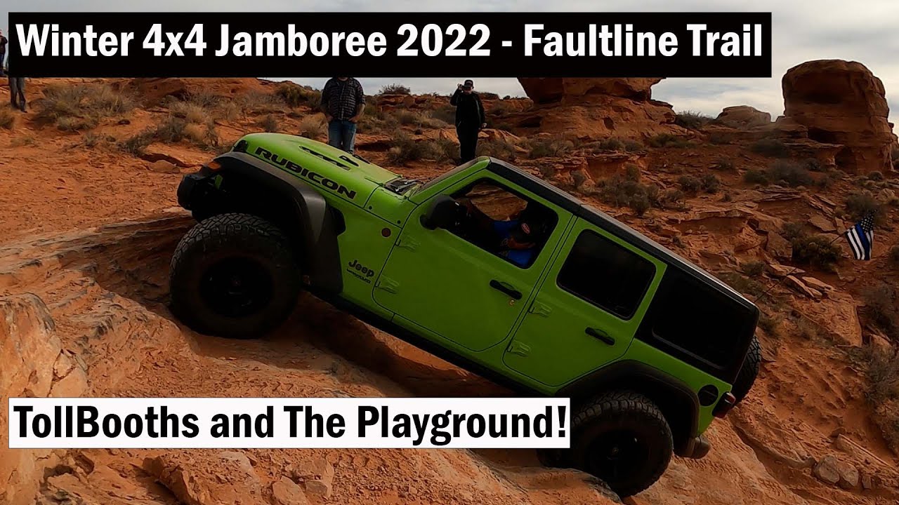 2022 Winter 4x4 Jamboree - FaultLine Trail Review  - 2021 Jeep Wrangler Rubicon