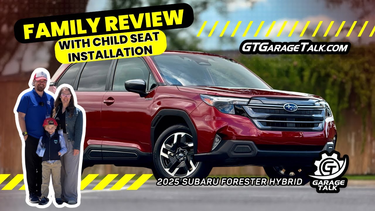 2025 Subaru Forester Hybrid // Family Review with Child Seat Installation