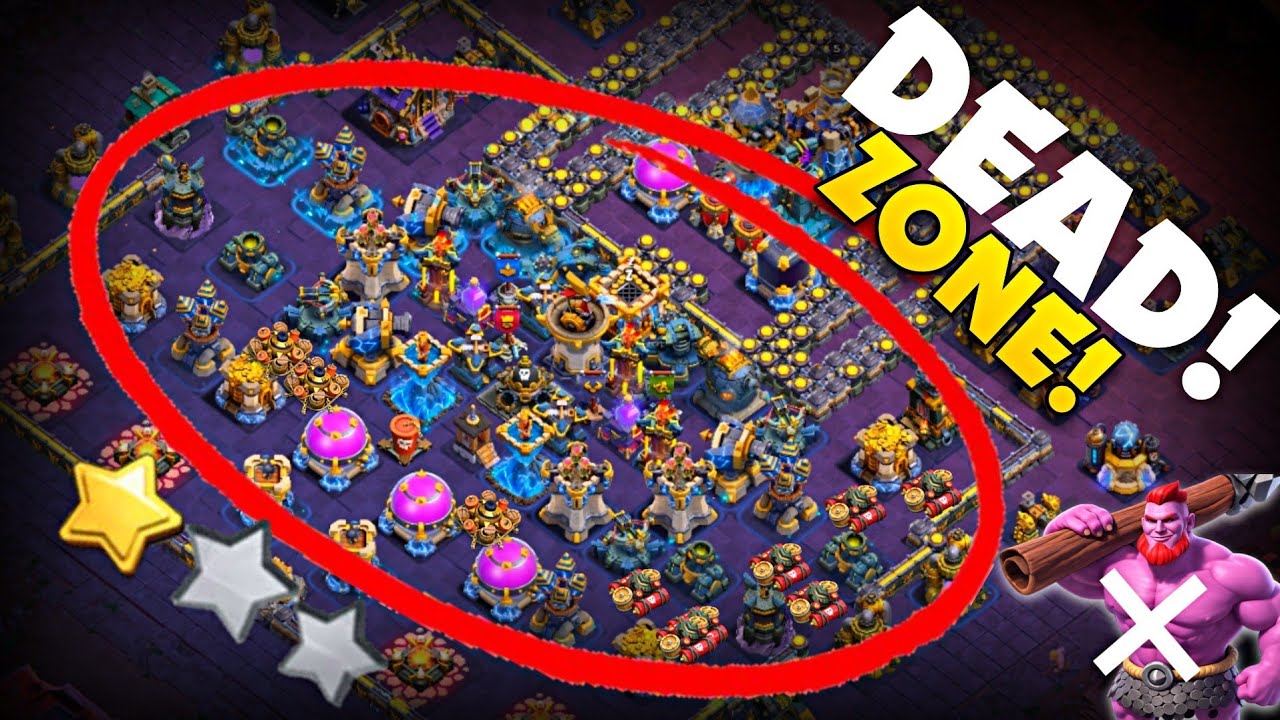DEAD ZONE ! FOr Throwers Meta! ANTI THROWERS TH18 New War base Link | th18 only 1 STAR CWL BASE LINK