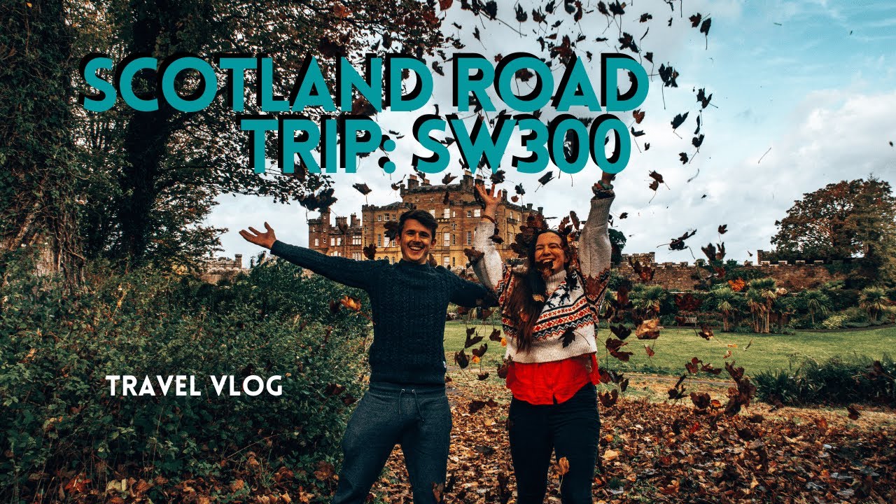 ROAD TRIPPING THE SOUTH WEST COASTAL 300 | Scotland Road trip | VAN LIFE IN SCOTLAND | SCOTLAND VLOG