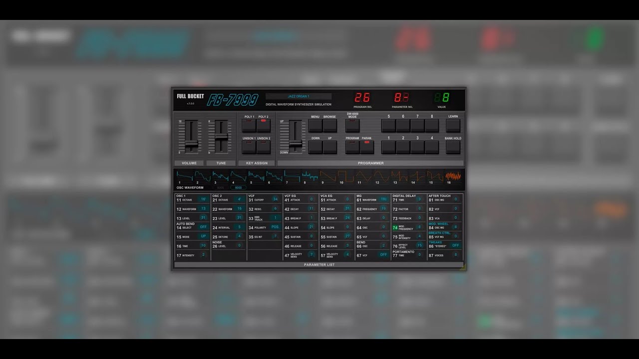 KORG DW-8000 - FB7999 VST 