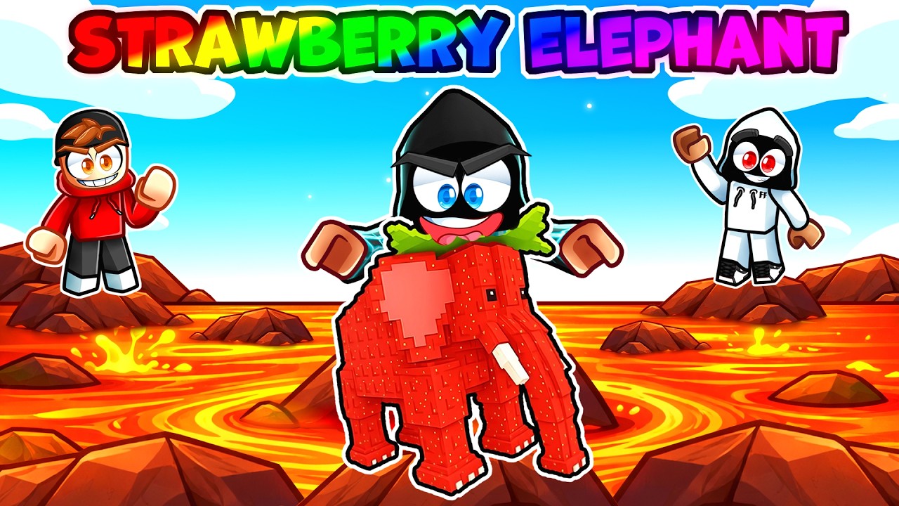 ROBLOX SURVIVE LAVA FOR BRAINROTS!