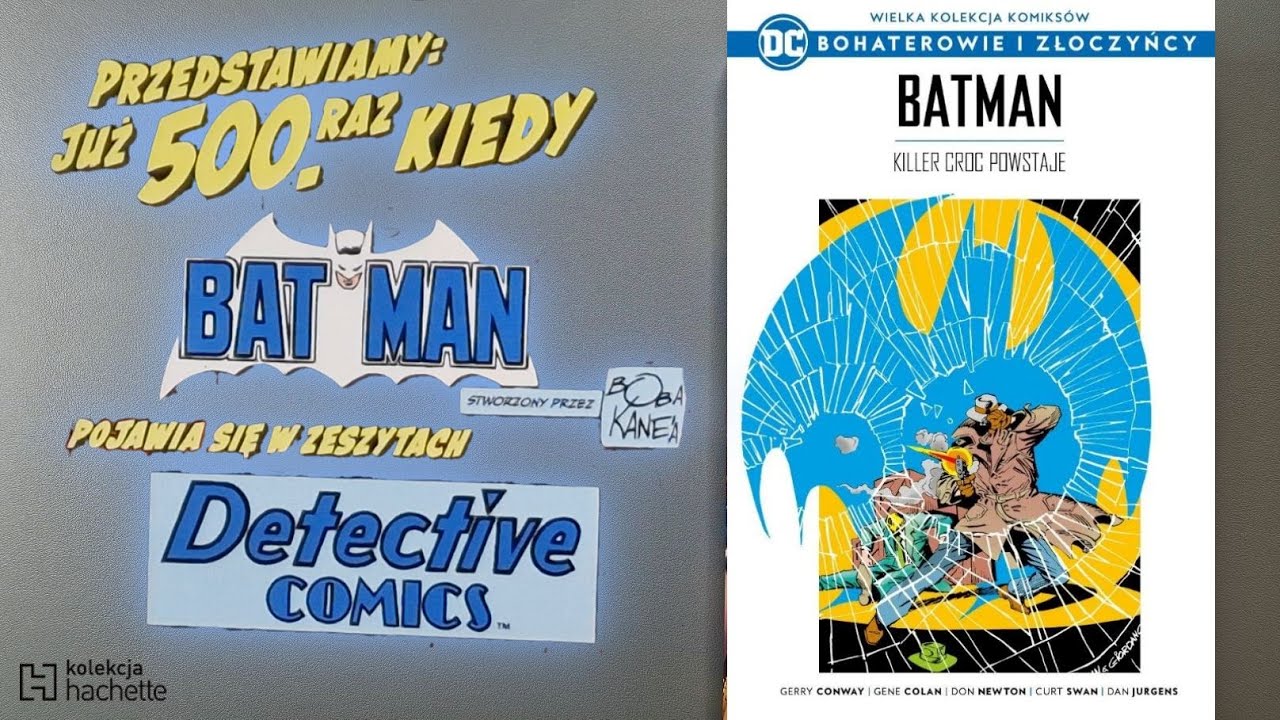 Batman Killer Croc powstaje - recenzja komiksu