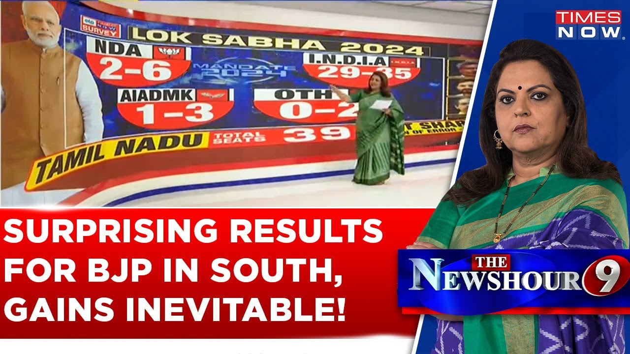 Surprising Results For BJP In Southern India As Lok Sabha Election Nears | Times Now ETG Survey