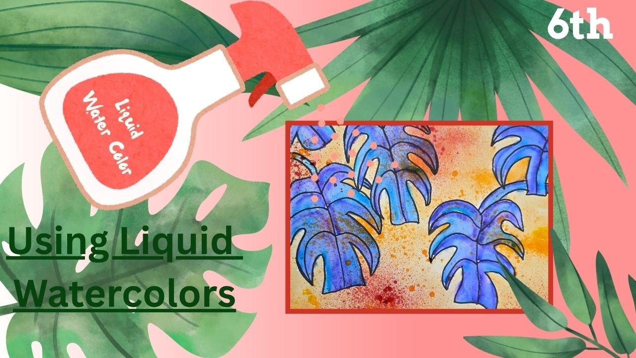 Using Liquid Watercolor