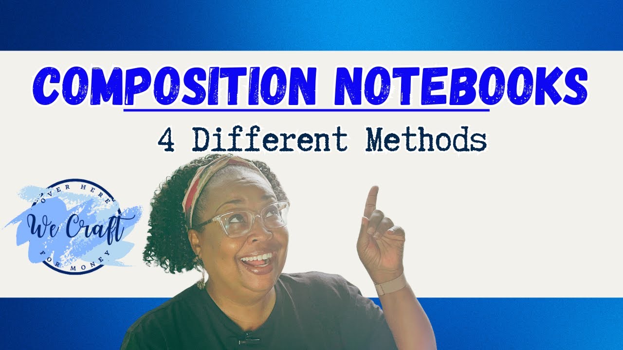 Composition Sublimation Notebooks | Dollar Tree DIY