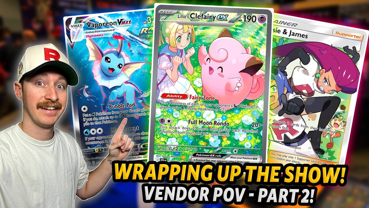 TONS of Deals at this Pokemon Card Show! Vendor POV (Part Two)