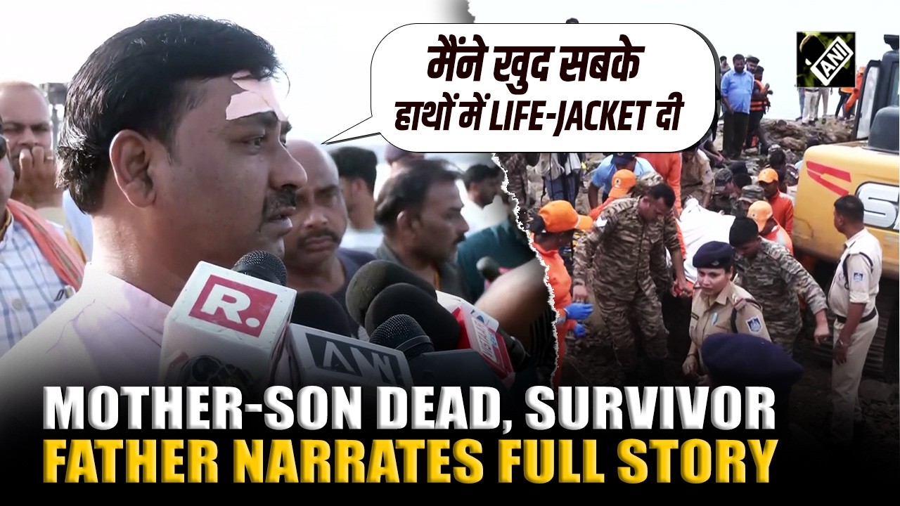 Jabalpur ship mishap ruins family of 3, father survives, mother-son found dead in single life jacket