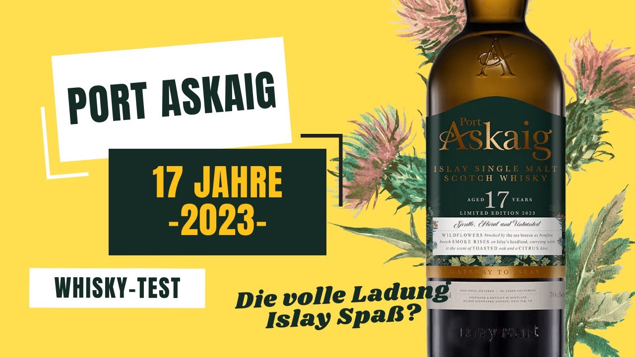 Port Askaig 17 Jahre (2023) - Überzeugt der Islay Whisky für 130 Euro? - Whisky Test Whisky-Helden