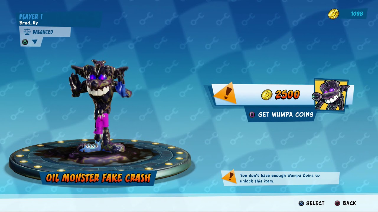 Oil Monster Fake Crash