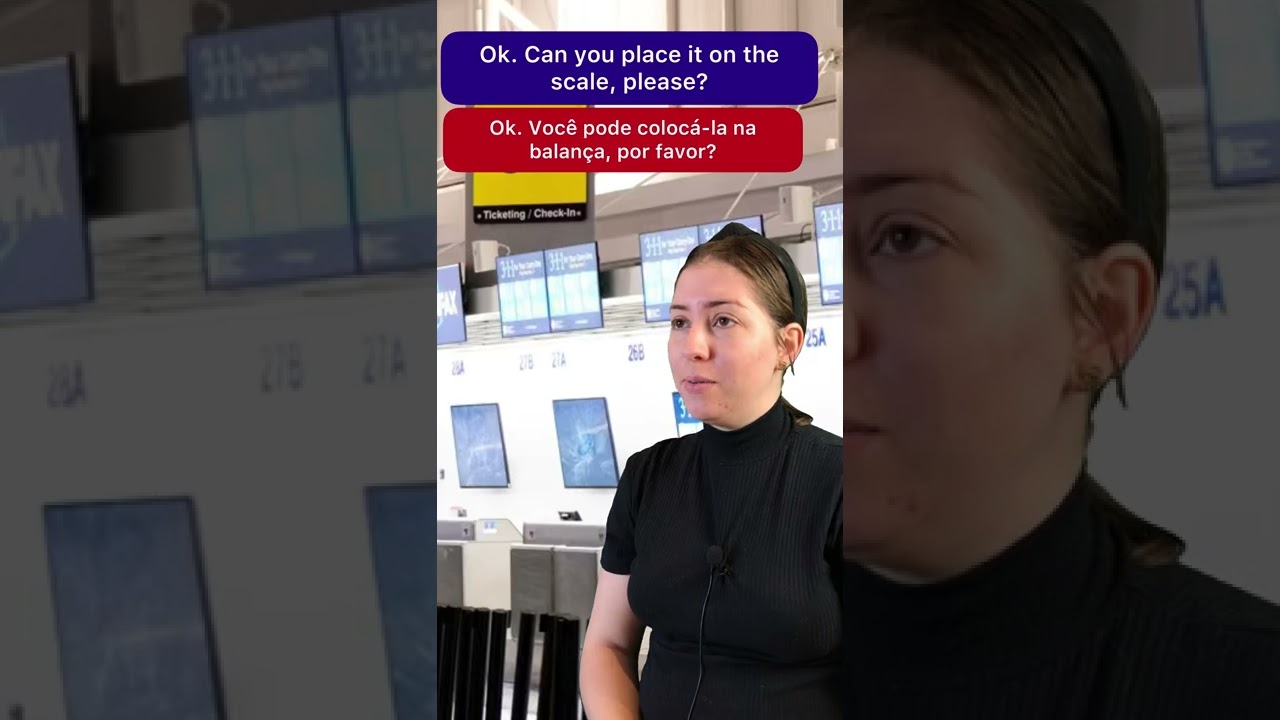 Di&aacute;logo no aeroporto! #ingles #englishgrammar #english #inglesonline