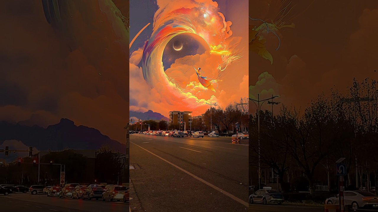 beautiful evening with nobody 🤡#eveningview #eveningvibes #view