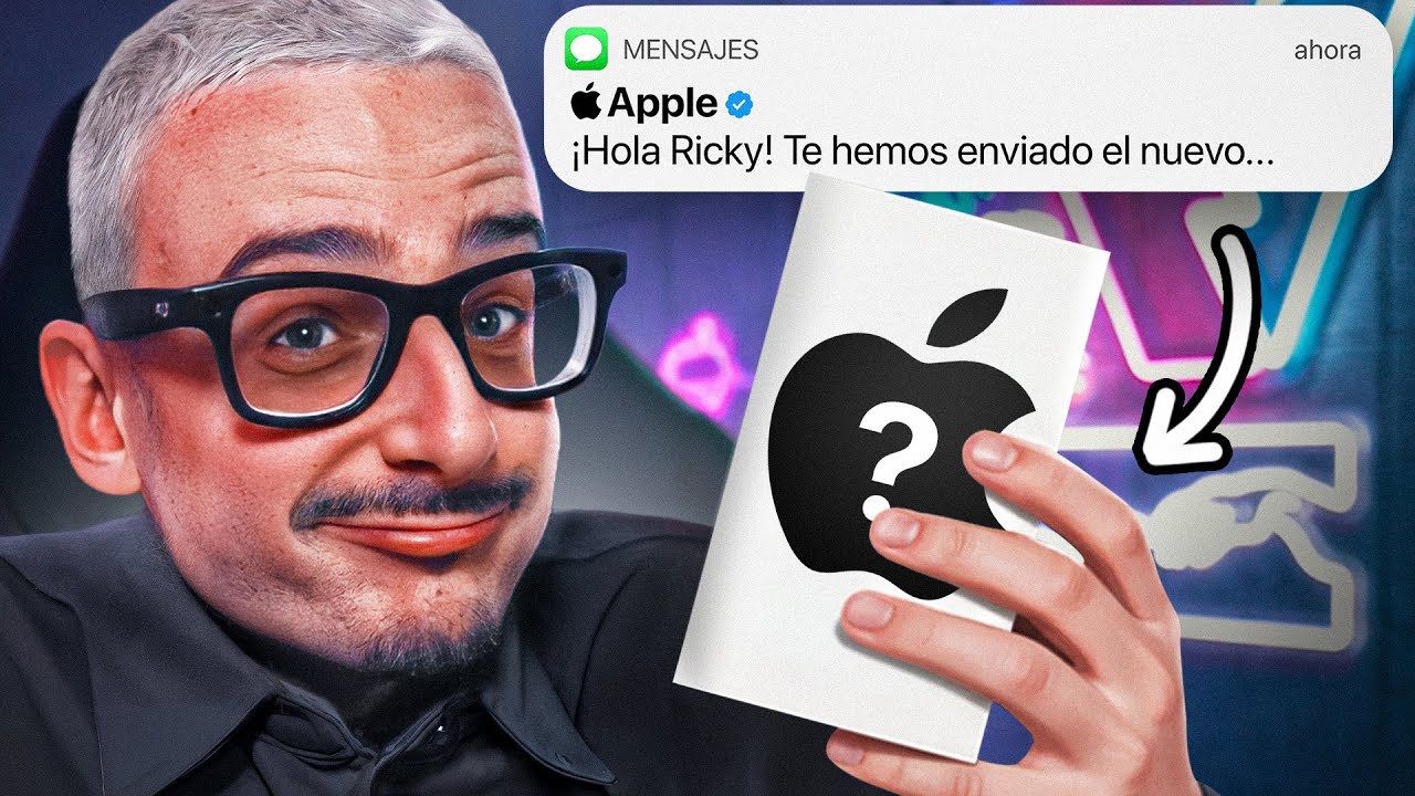 me ha llegado un paquete de Apple.