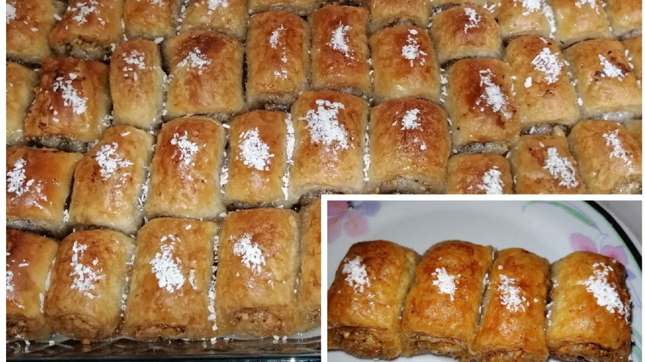 BU KADAR AZ MALZEMEYLE BİR TEPSİ BAKLAVA. MİLFÖY BAKLAVA TARİFİM.