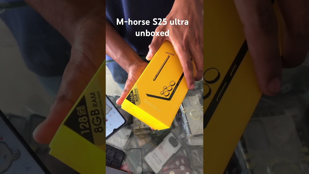M-horse s25 ultra unboxed #youtubeshorts #mhorse #smartphone 😊😊