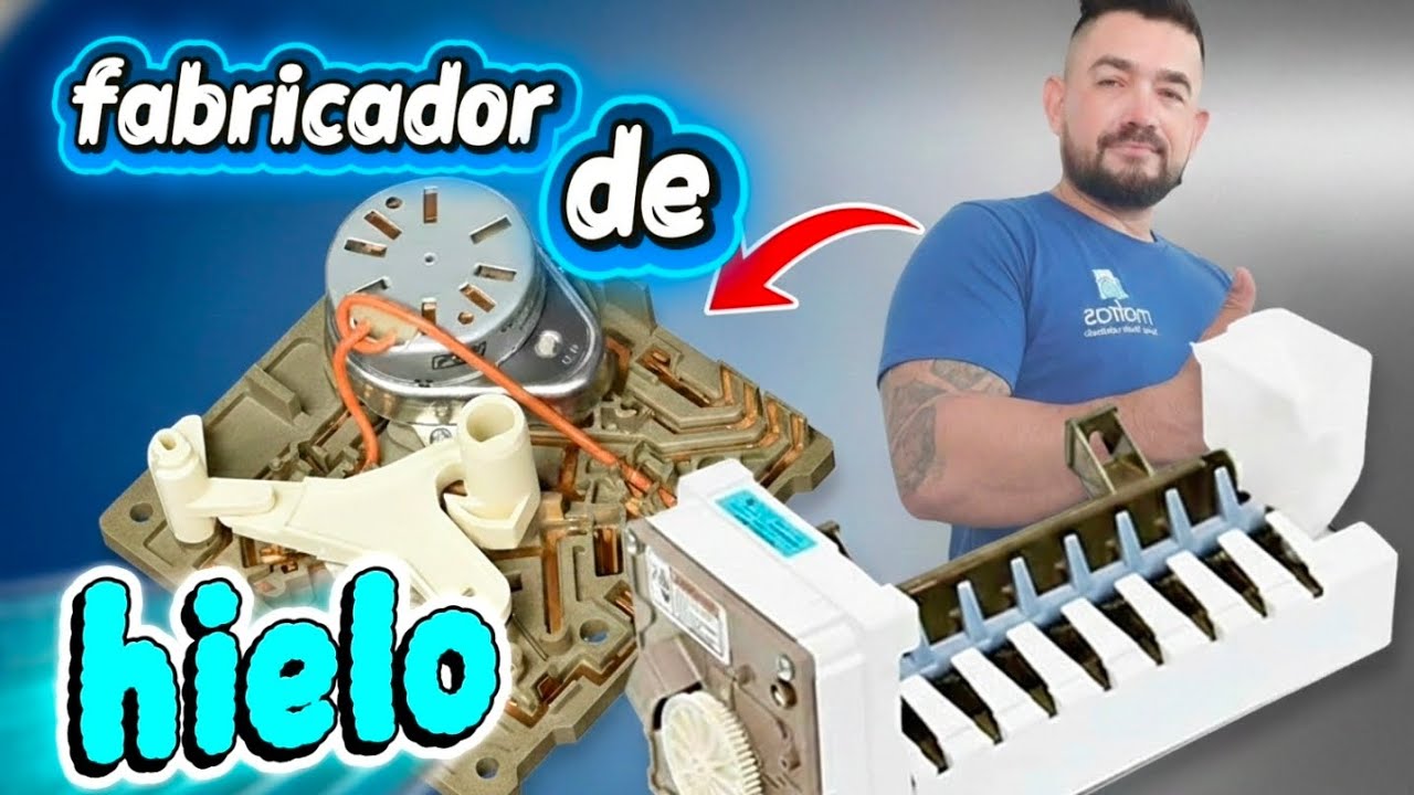 FABRICADOR DE HIELO   WHIRLPOOL O KITCHENAID  COMO FUNCIONA 