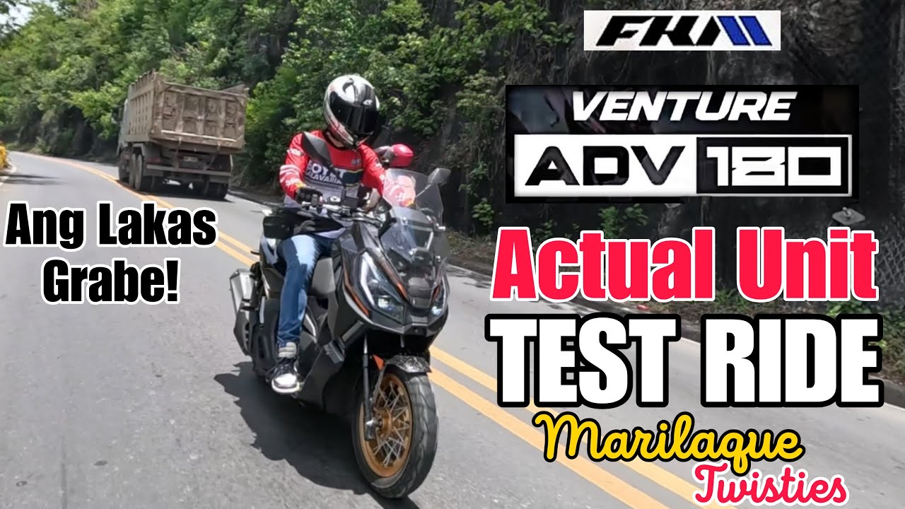 FKM VENTURE ADV 180 - Feedback Actual Unit Test Ride - Marilaque TWISTIES 