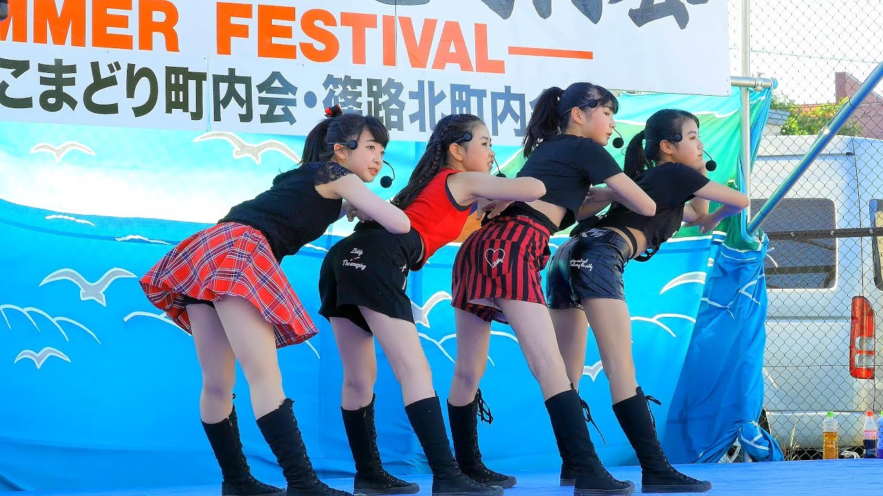 【4K】ZeroFIRST「My Wish」あさひ団地夏祭り (18 07 28)