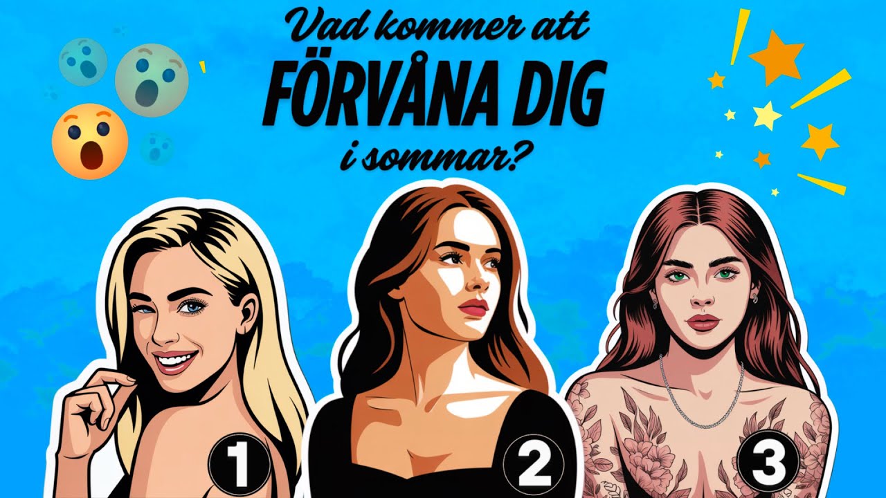 Vad kommer att FÖRVÅNA DIG i sommar? 👀😲🤭 Pick a card reading ✨