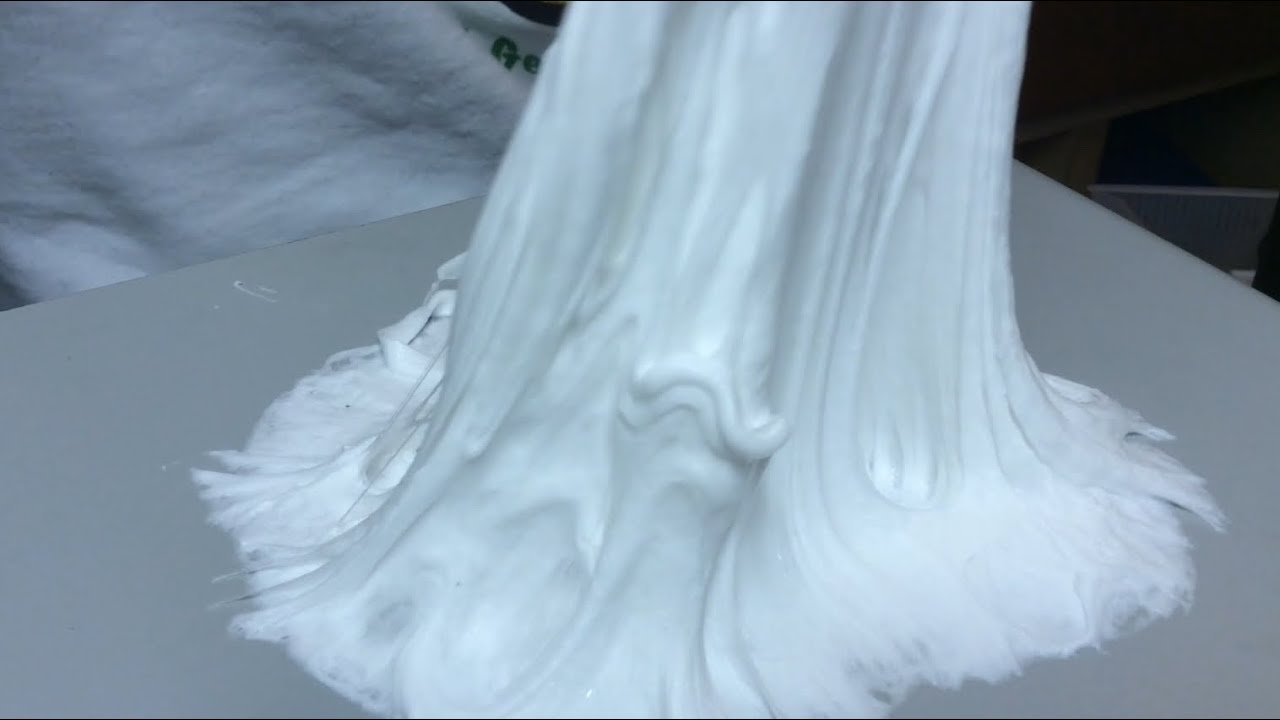 Stringy sizzly slime | playing with slime by pressing my palm and stretching it