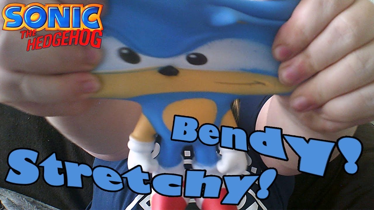 Sonic The Hedgehog 'Stretch Sonic' Stress Toy