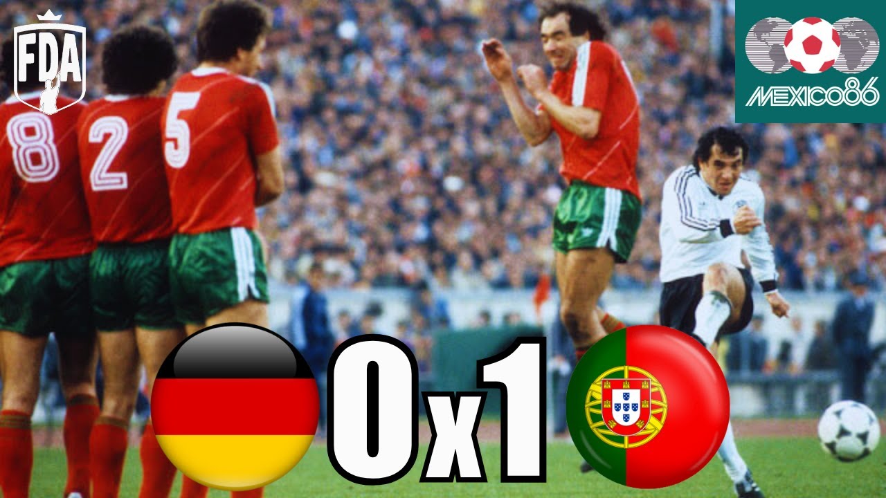 Alemanha x Portugal (1985) - O jogo que Levou os lusos a copa de 86!