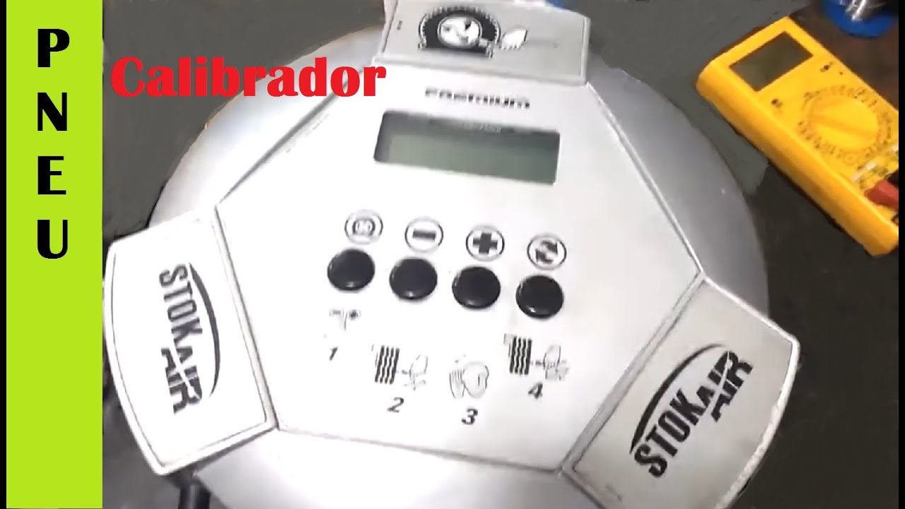 Calibrador de Pneu Stok Air Premium Digital -- Defeito comum que você mesmo resolve!