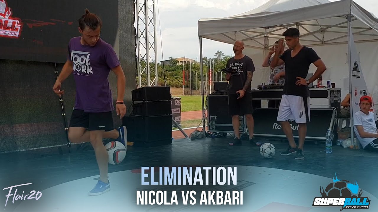 Nicola B v Mohammad Akbari - Elimination Extra-Battles | Super Ball 2018