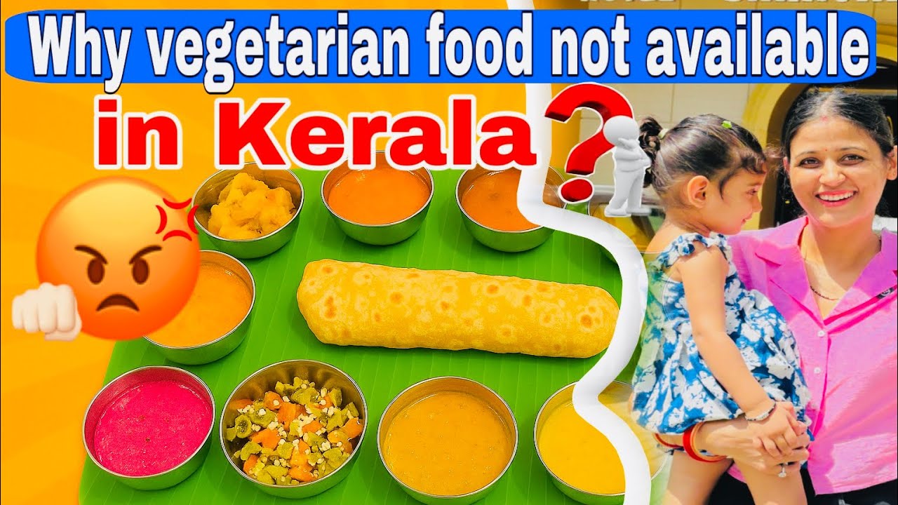 Pure veg food in Kerala Myth or reality?|| North Indian in Kerala||#kerala #godswoncountry