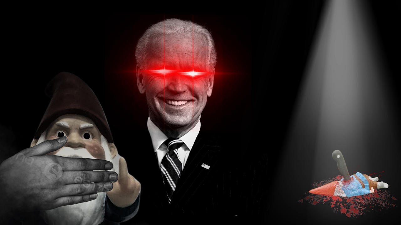 GNOMOS SE CUELAN EN LA CASA DE JOE BIDEN