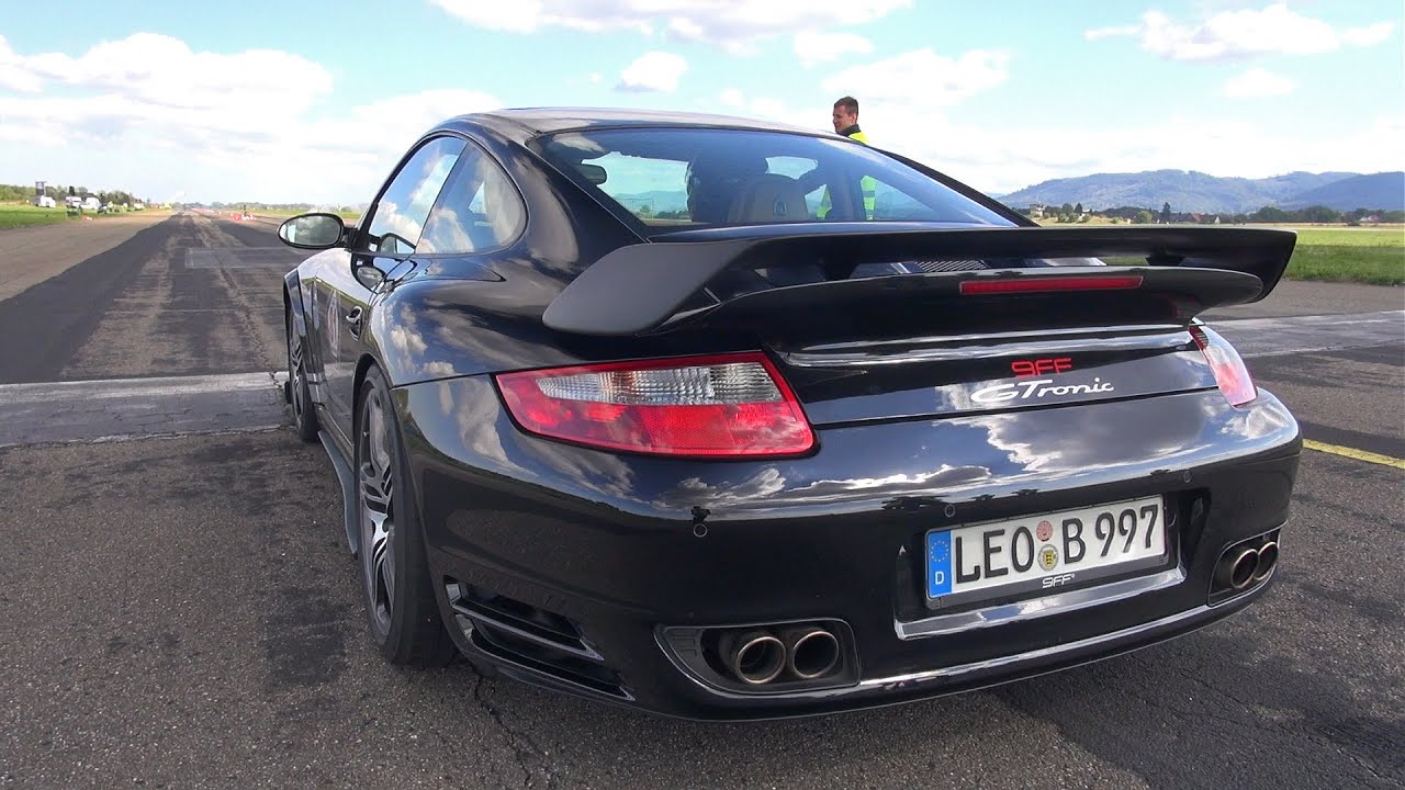 755HP Porsche 9ff 997 GTronic 50-250 km/h Acceleration!
