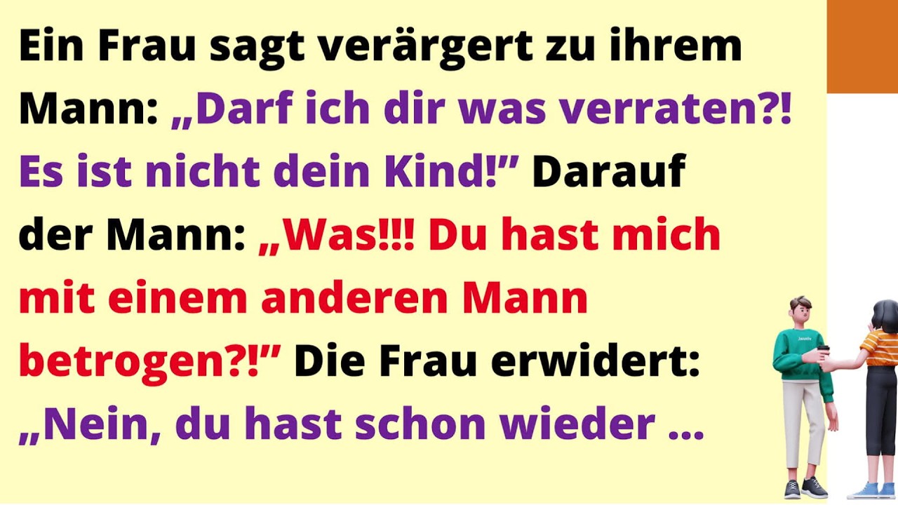 Gute Witze für Männer und Frauen ab 40