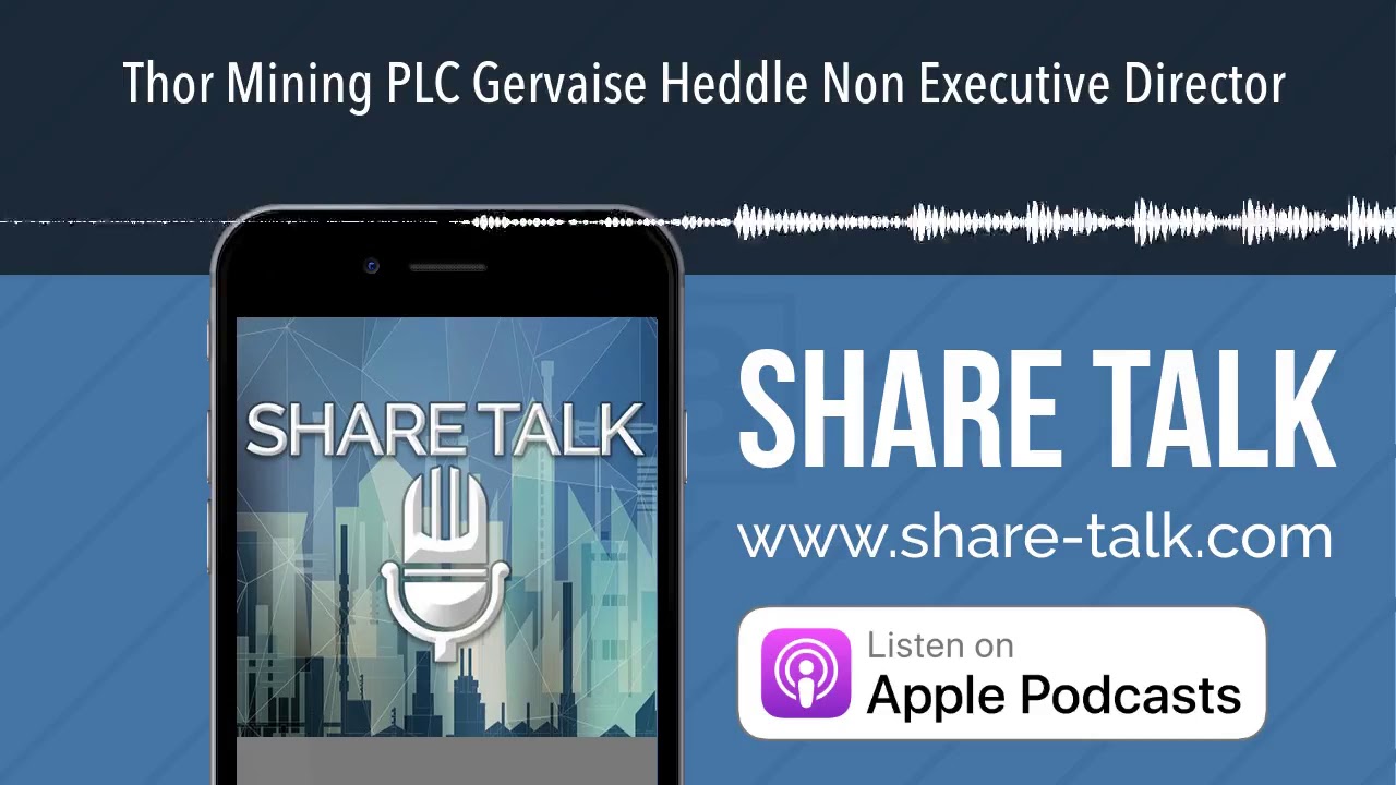 Thor Mining PLC Gervaise Heddle Non Executive Director