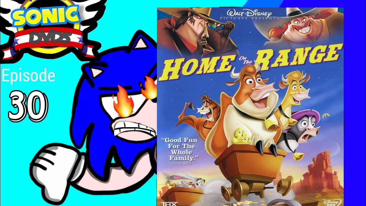 DVD opening to one of the worst Disney movie ever (sonic’s DVDs)