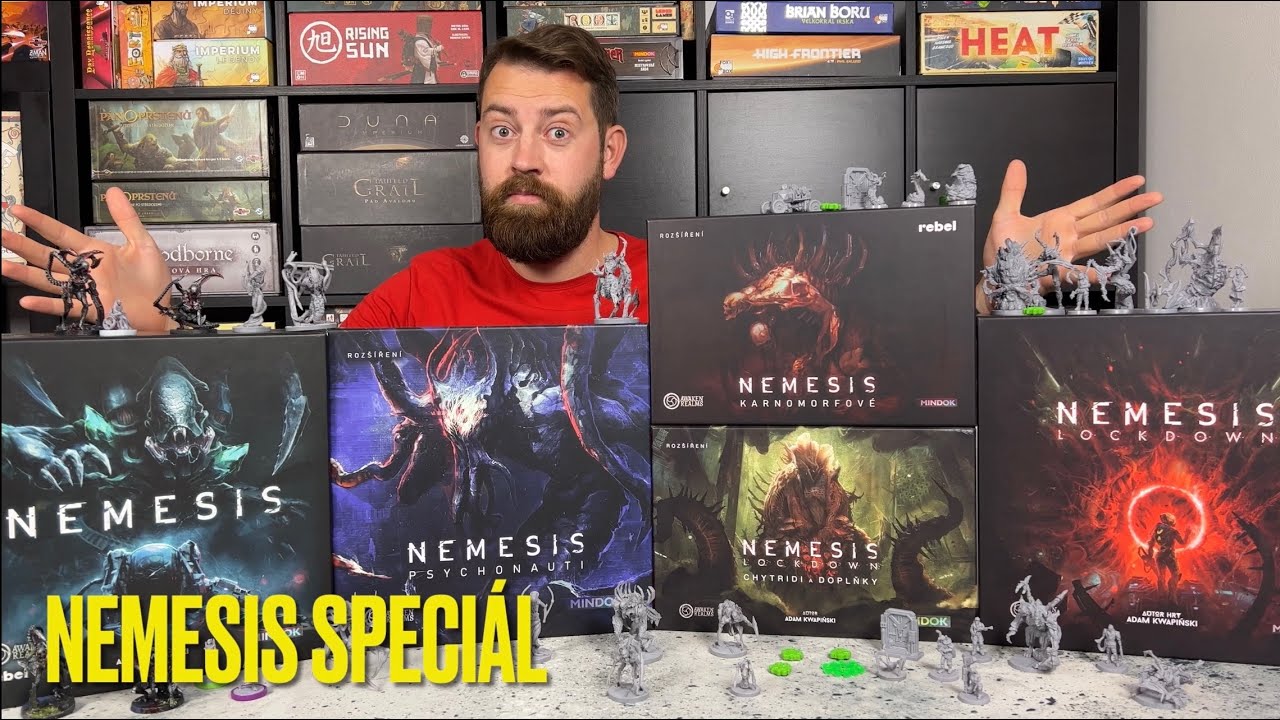 Nemesis - Speciál | Od základní hry Nemesis až po nejnovější Lockdown